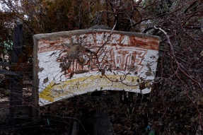 Old Tecate advertising sign
